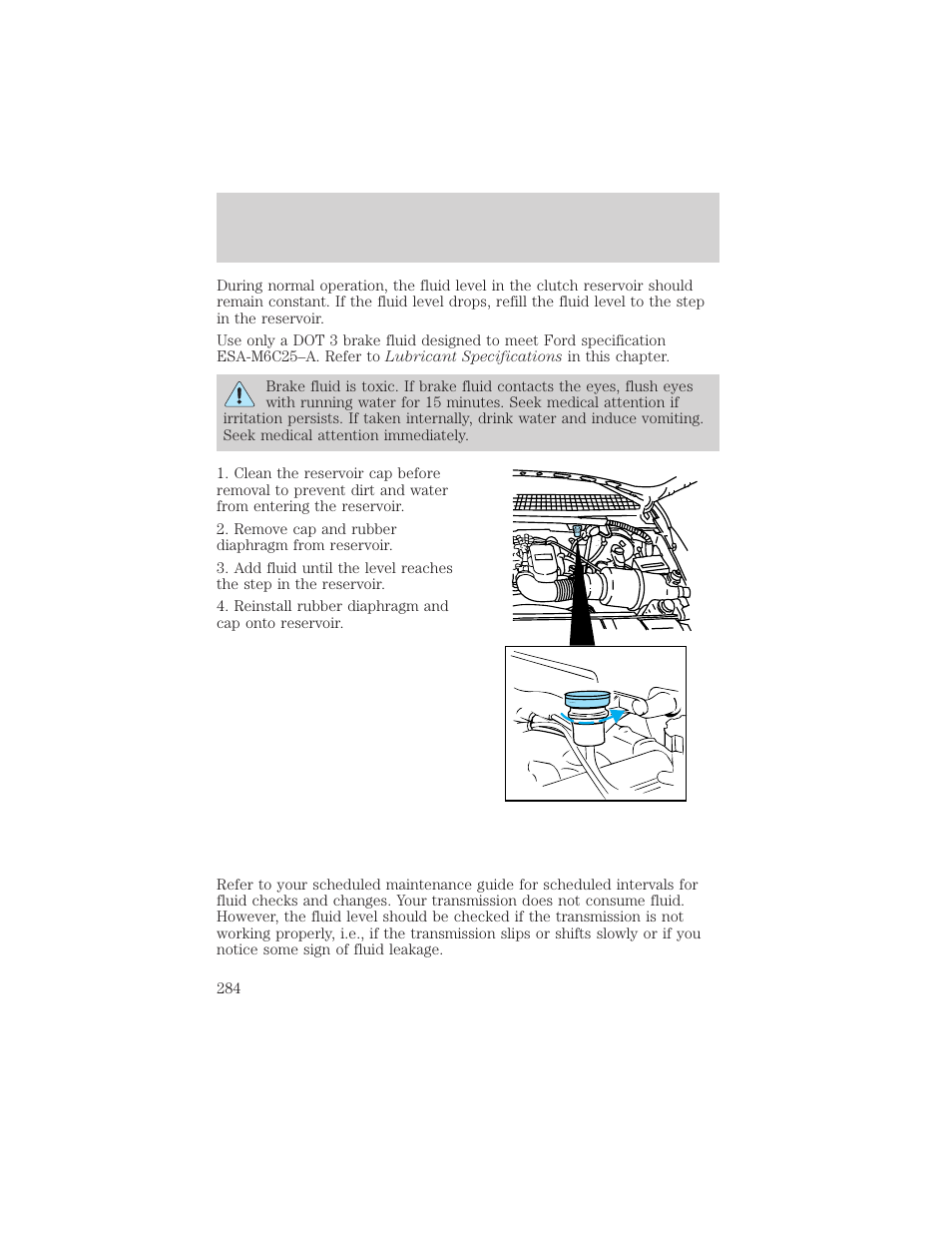 Maintenance and specifications | FORD 2002 F-150 v.1 User Manual | Page 284 / 320