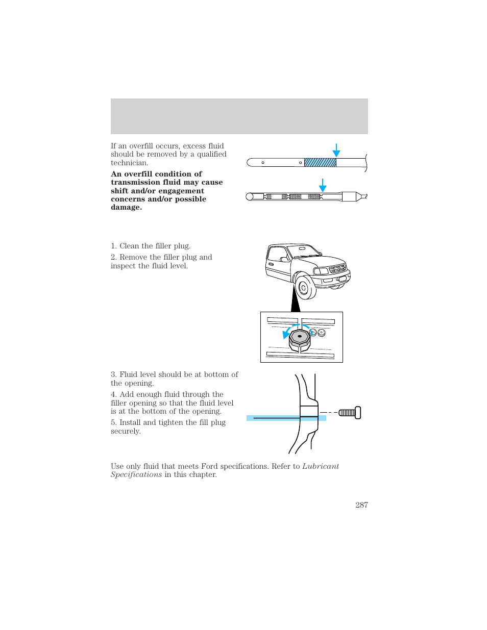 Maintenance and specifications | FORD 2002 F-150 v.1 User Manual | Page 287 / 320