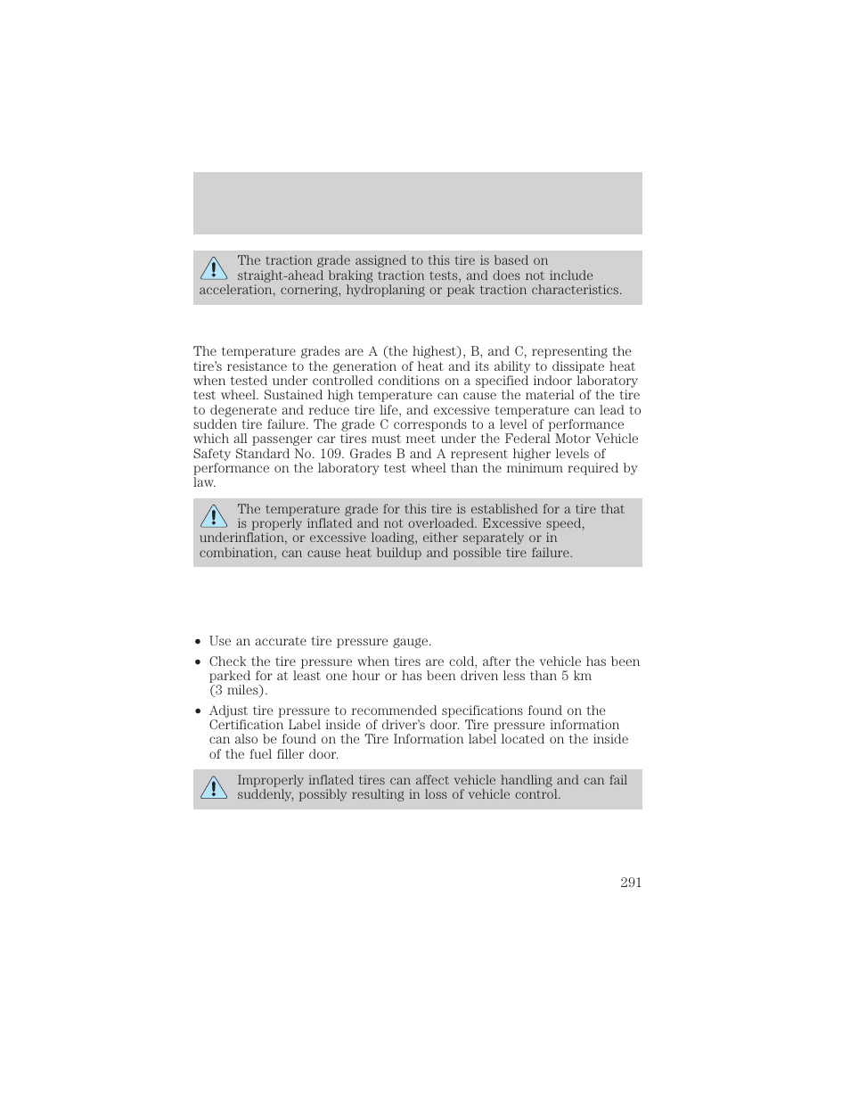 Maintenance and specifications | FORD 2002 F-150 v.1 User Manual | Page 291 / 320