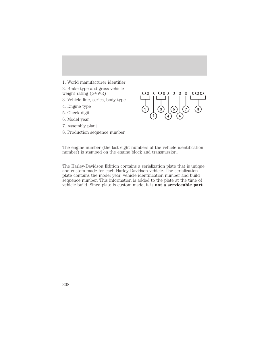 Maintenance and specifications | FORD 2002 F-150 v.1 User Manual | Page 308 / 320