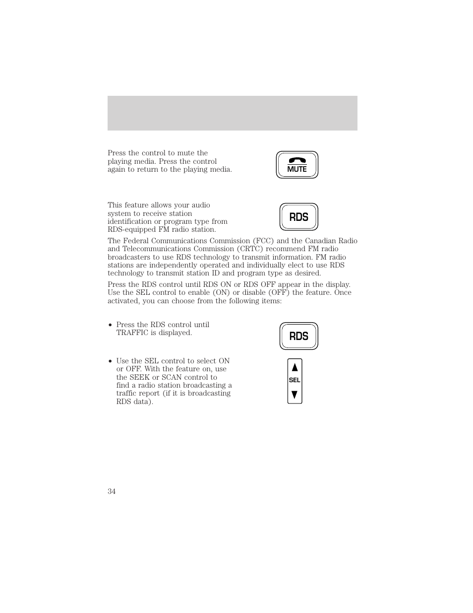 Entertainment systems | FORD 2002 F-150 v.1 User Manual | Page 34 / 320