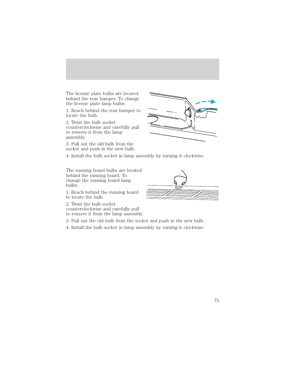 Lights | FORD 2002 F-150 v.1 User Manual | Page 75 / 320