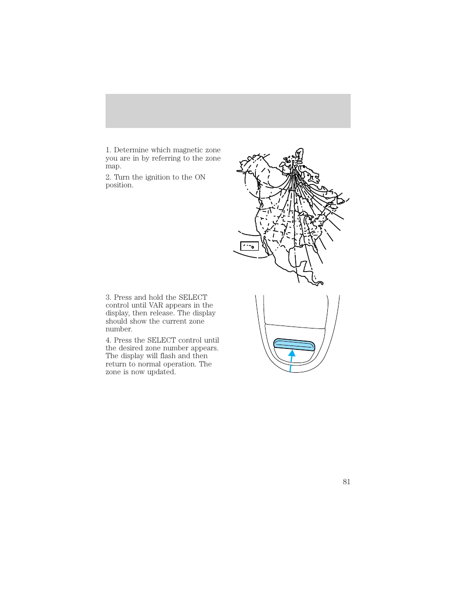 Driver controls | FORD 2002 F-150 v.1 User Manual | Page 81 / 320