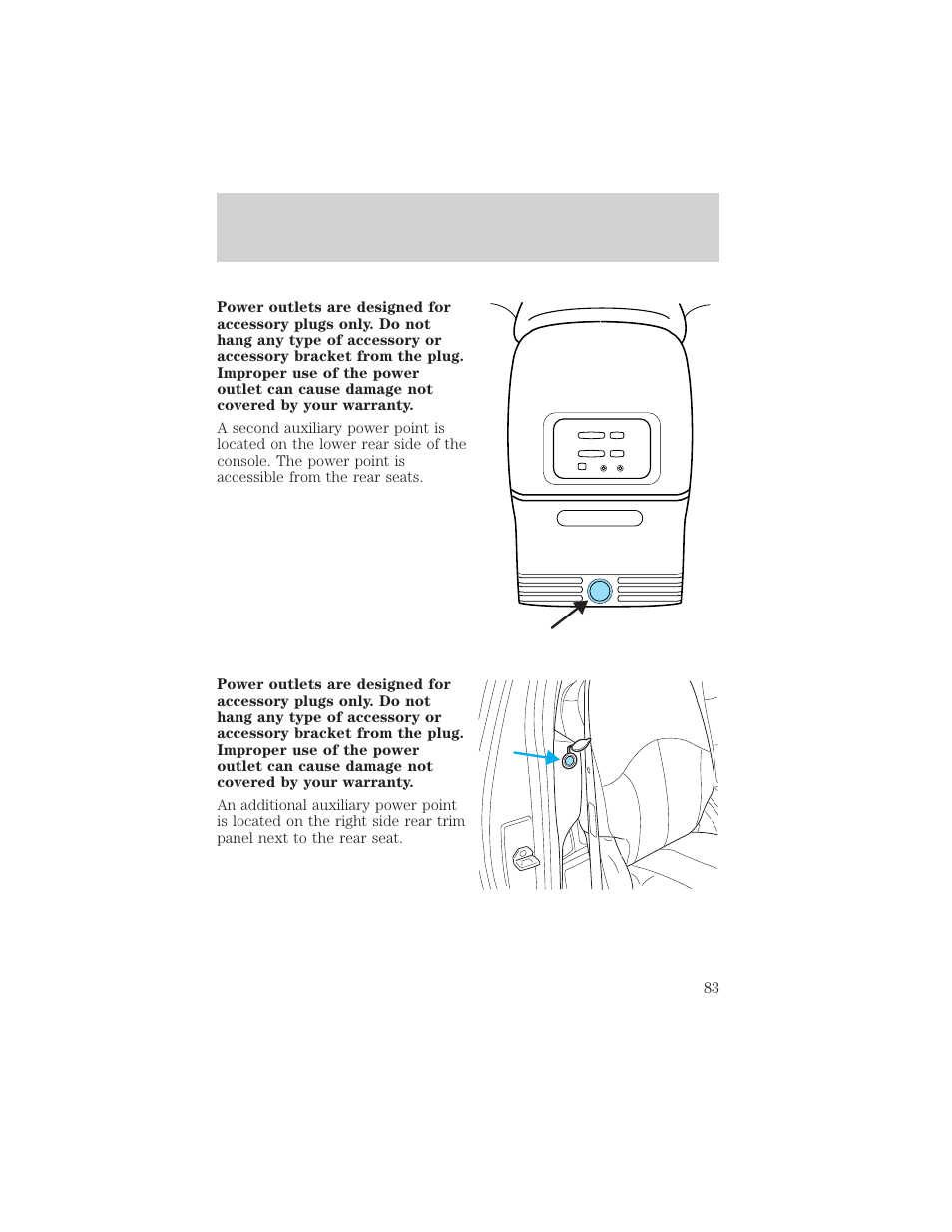 Driver controls | FORD 2002 F-150 v.1 User Manual | Page 83 / 320