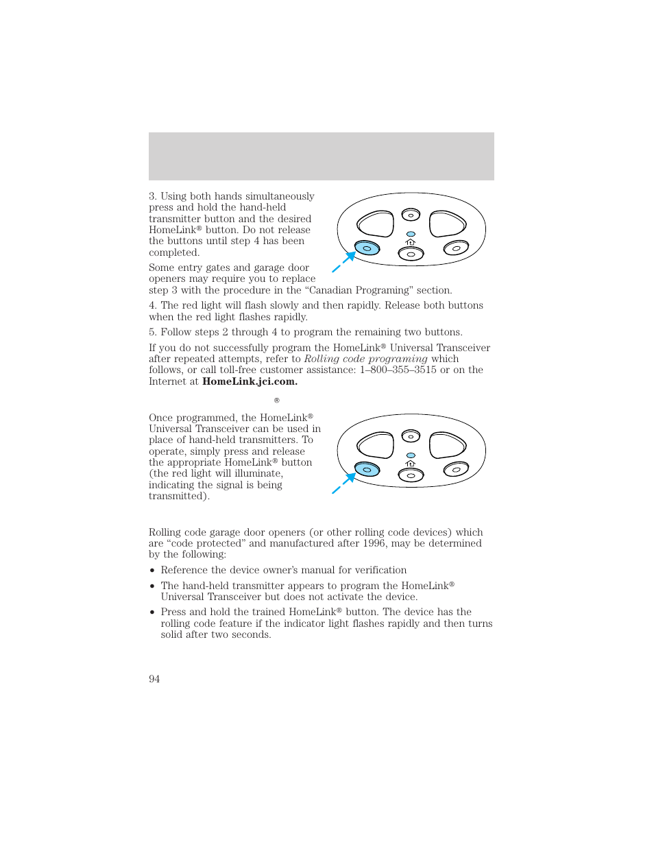 Driver controls | FORD 2002 F-150 v.1 User Manual | Page 94 / 320