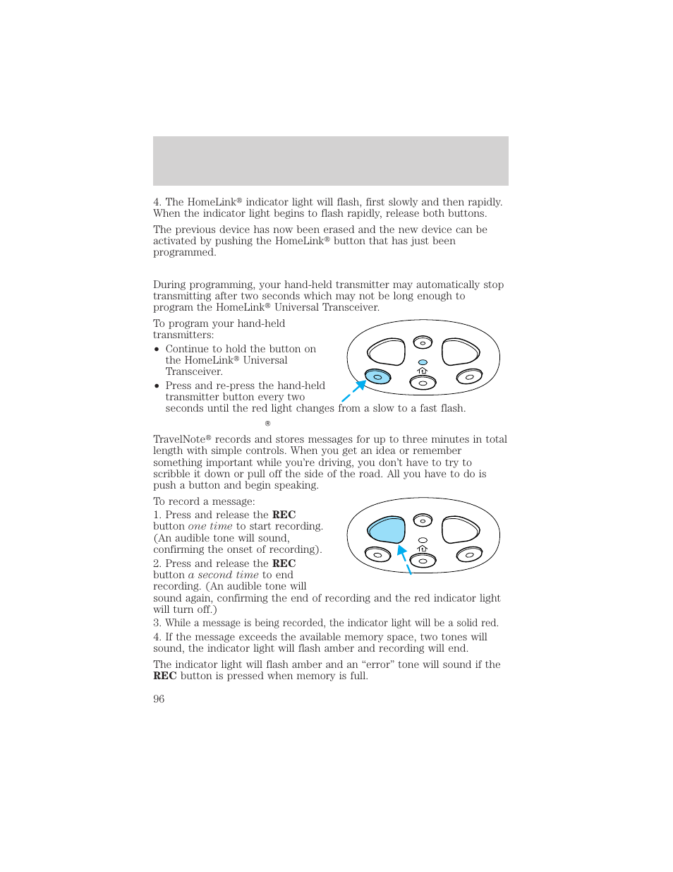 Driver controls | FORD 2002 F-150 v.1 User Manual | Page 96 / 320