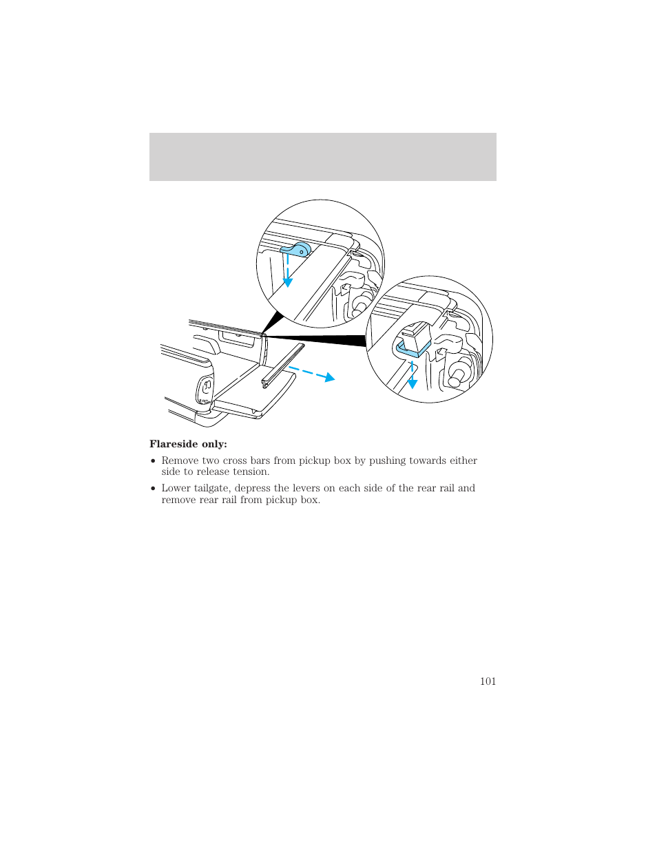 Driver controls | FORD 2002 F-150 v.2 User Manual | Page 101 / 312