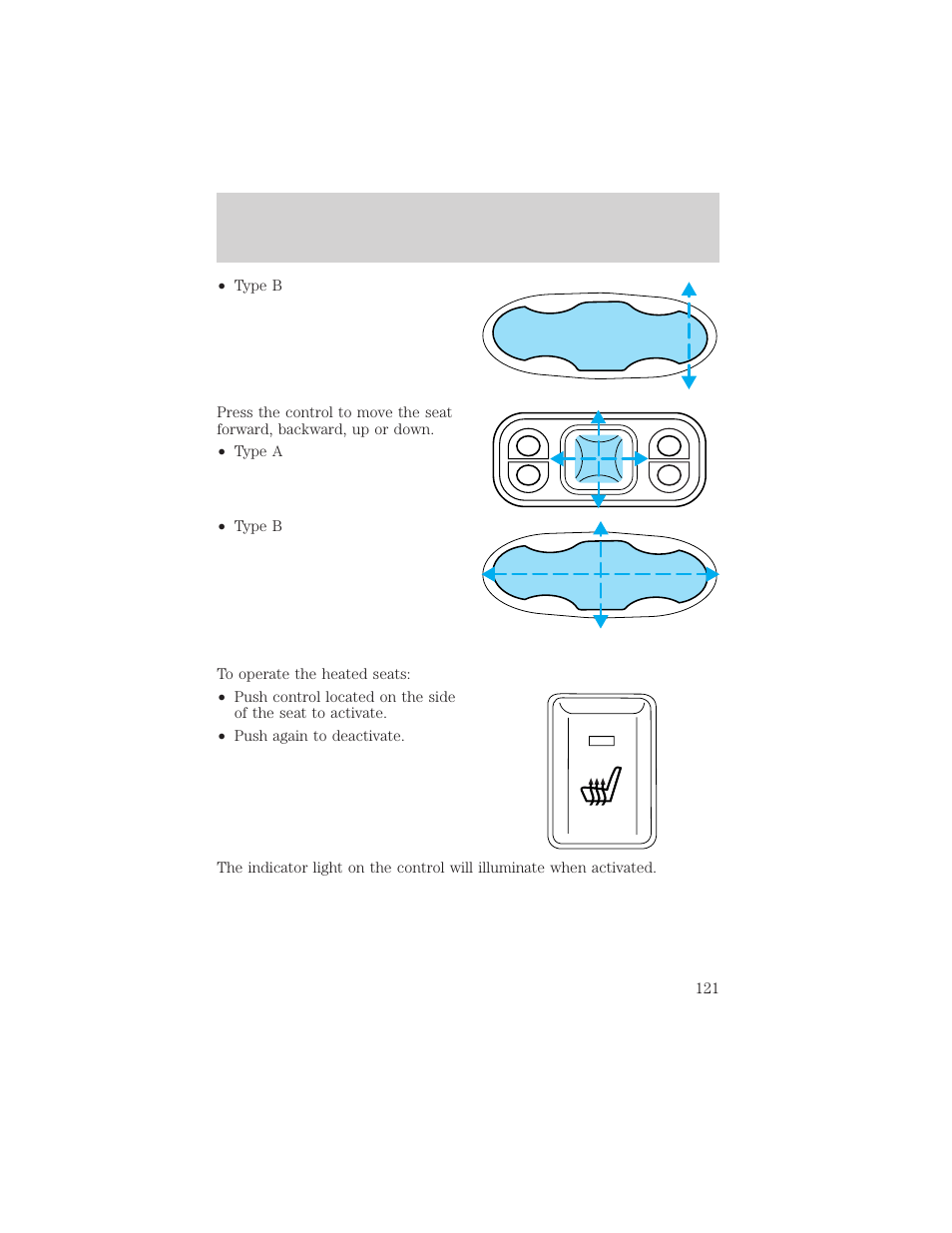 Seating and safety restraints | FORD 2002 F-150 v.2 User Manual | Page 121 / 312