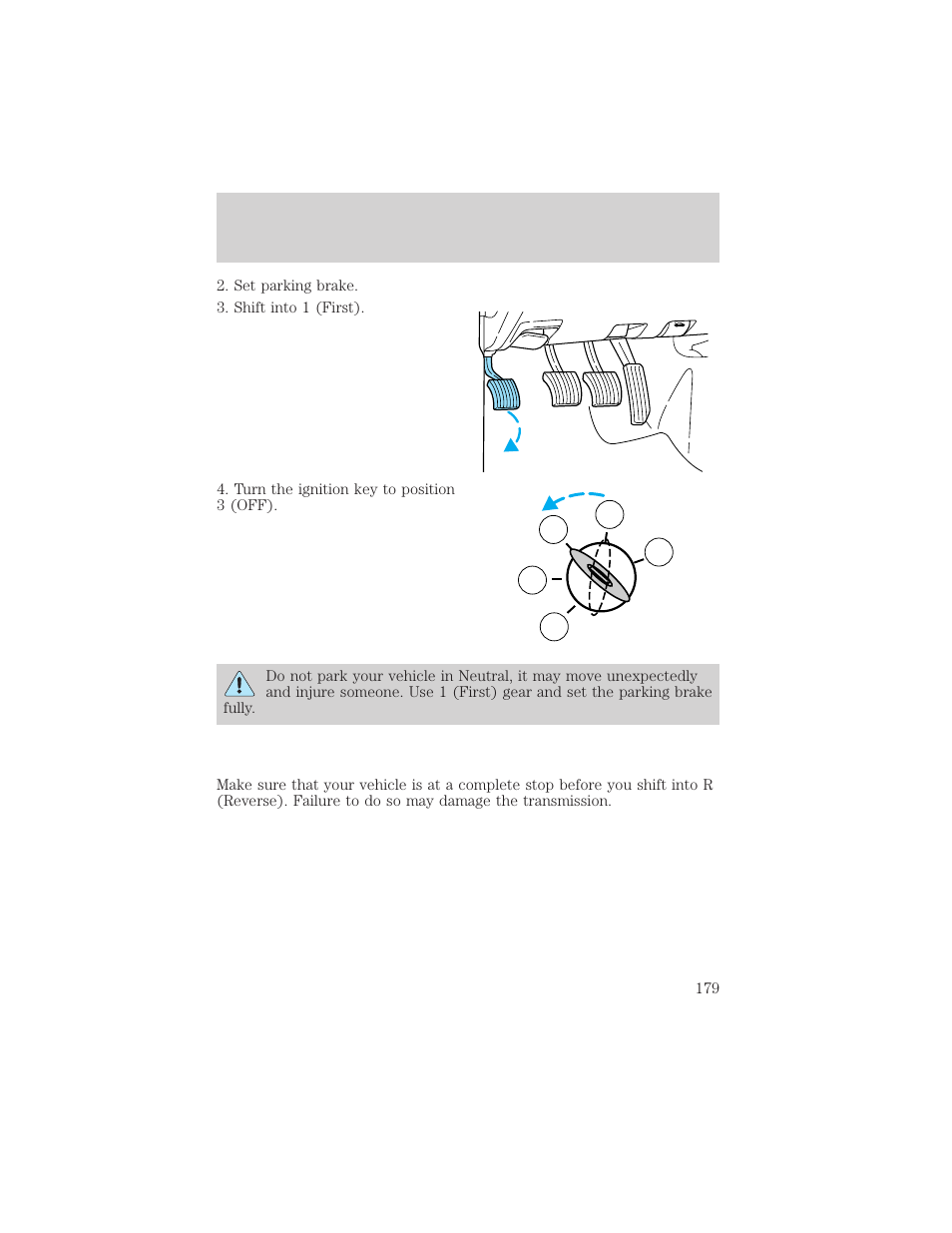 Driving | FORD 2002 F-150 v.2 User Manual | Page 179 / 312