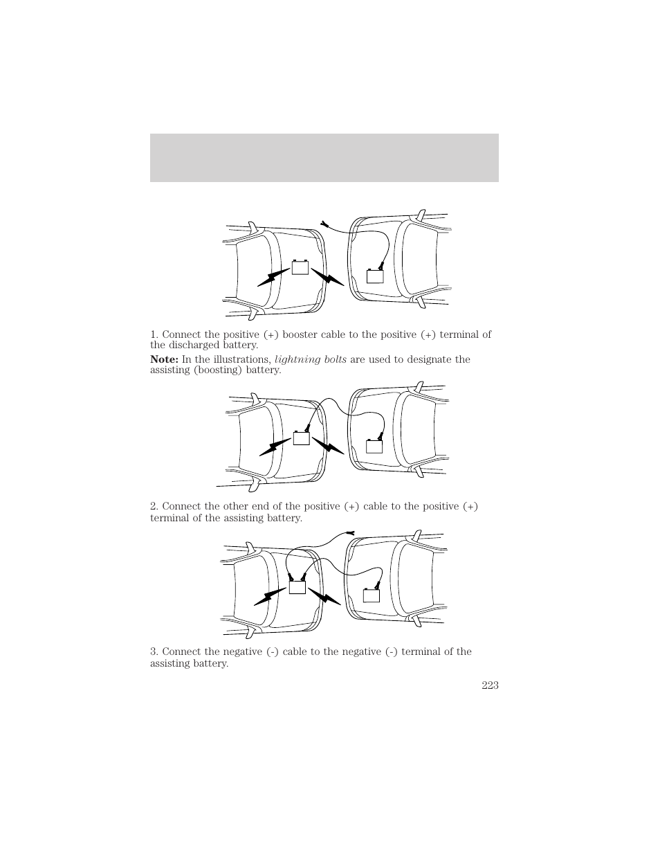 Roadside emergencies | FORD 2002 F-150 v.2 User Manual | Page 223 / 312