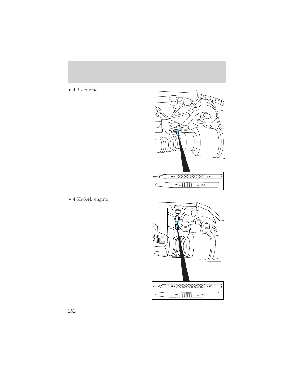 Maintenance and specifications | FORD 2002 F-150 v.2 User Manual | Page 252 / 312