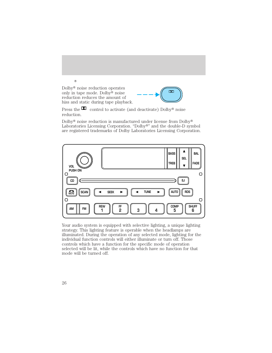 Entertainment systems | FORD 2002 F-150 v.2 User Manual | Page 26 / 312