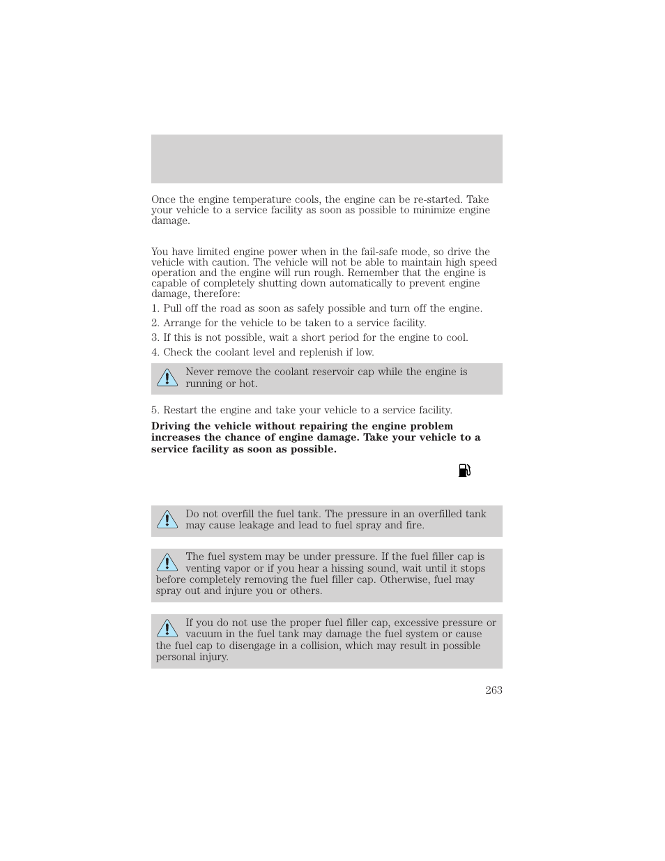 Maintenance and specifications | FORD 2002 F-150 v.2 User Manual | Page 263 / 312