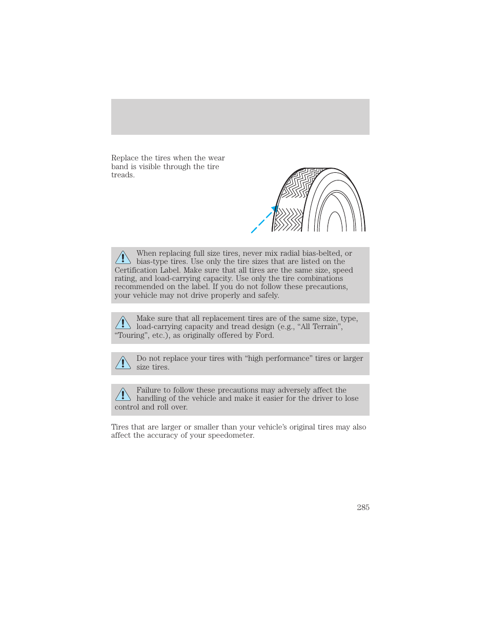 Maintenance and specifications | FORD 2002 F-150 v.2 User Manual | Page 285 / 312