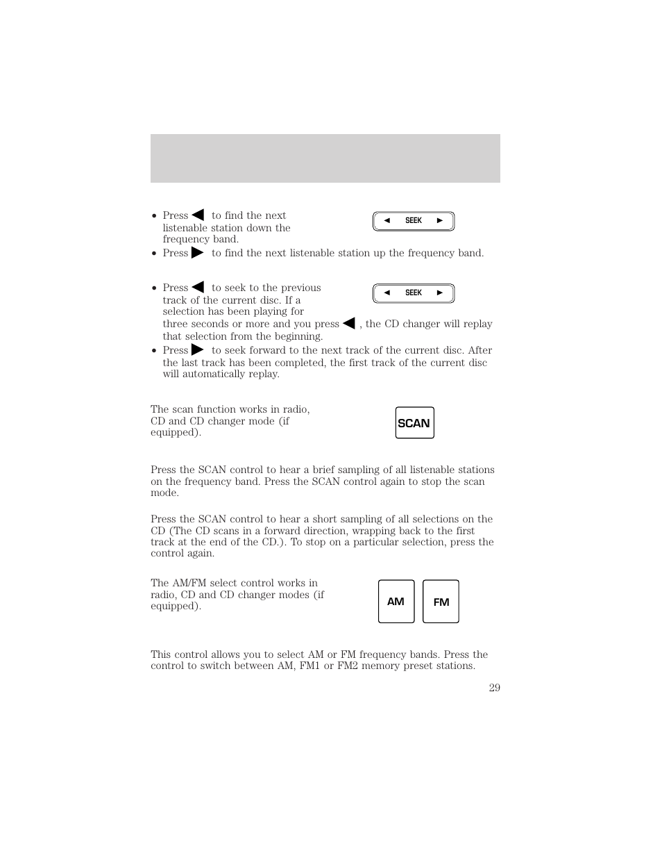 Entertainment systems | FORD 2002 F-150 v.2 User Manual | Page 29 / 312