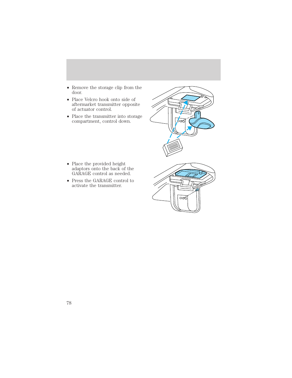Driver controls | FORD 2002 F-150 v.2 User Manual | Page 78 / 312