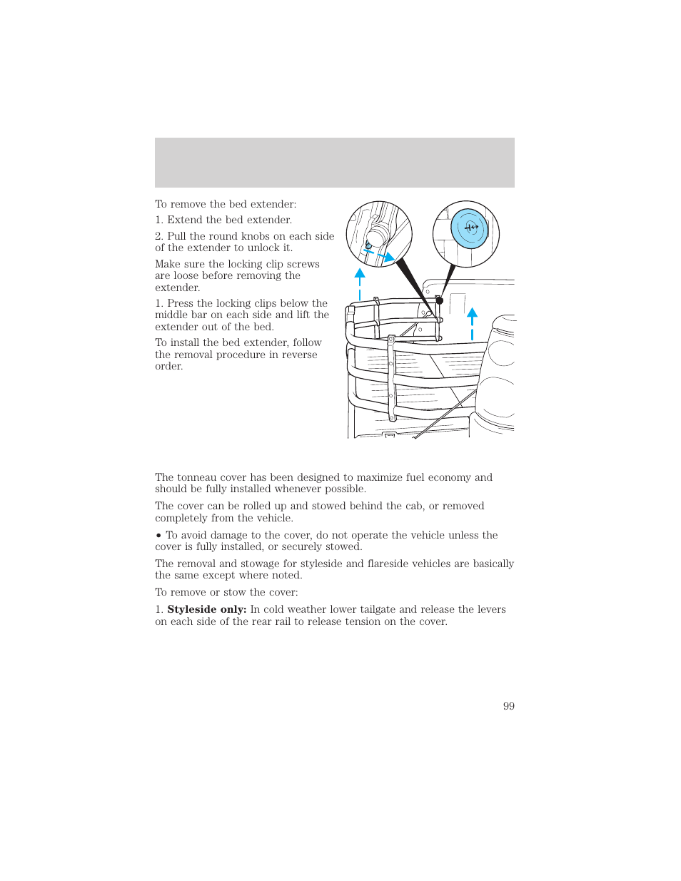 Driver controls | FORD 2002 F-150 v.2 User Manual | Page 99 / 312