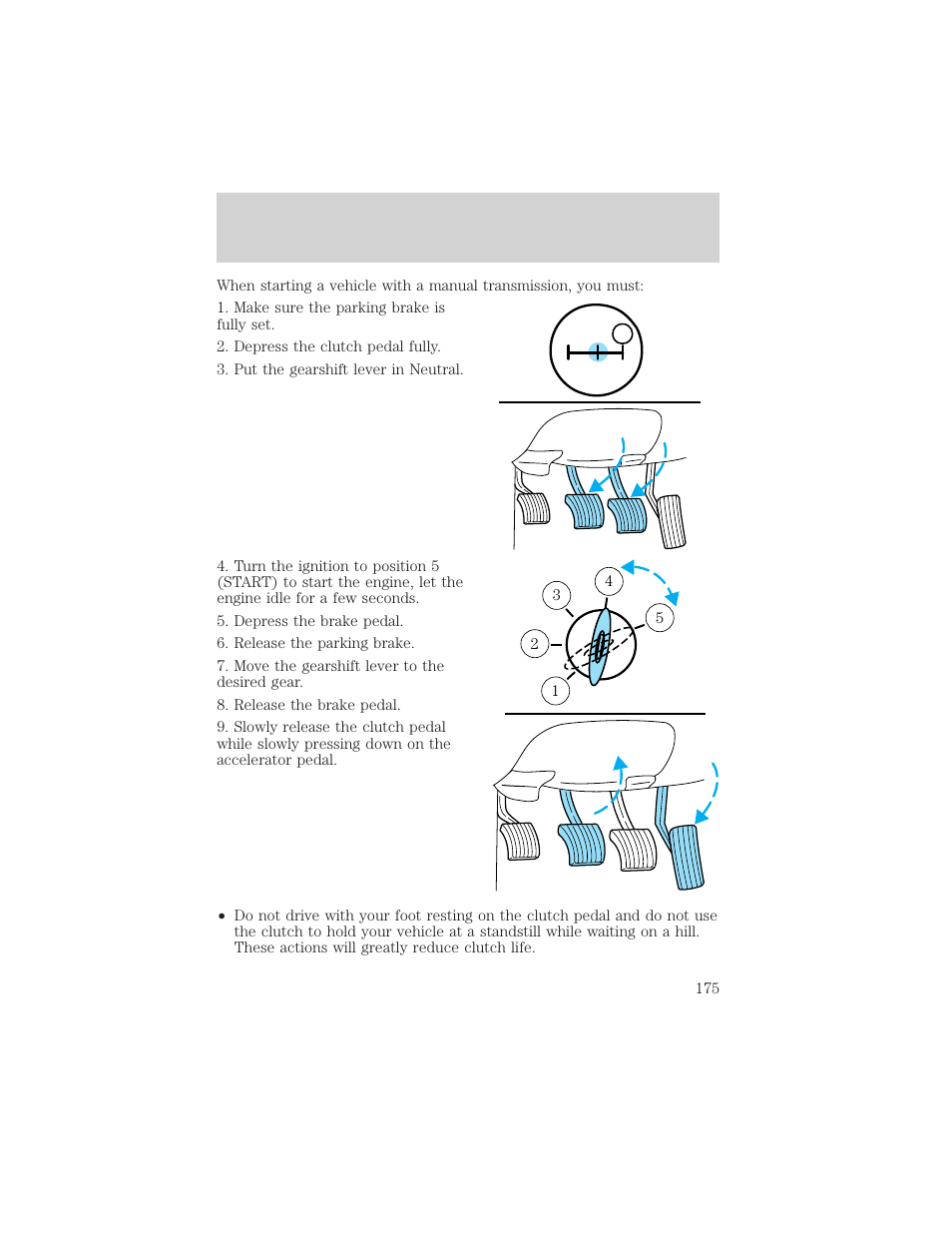 Driving | FORD 2002 F-150 v.3 User Manual | Page 175 / 312