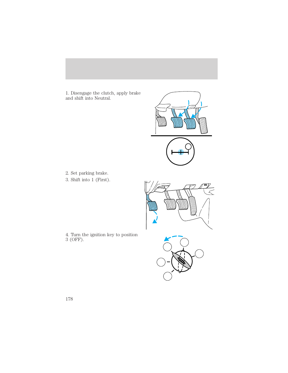 Driving | FORD 2002 F-150 v.3 User Manual | Page 178 / 312