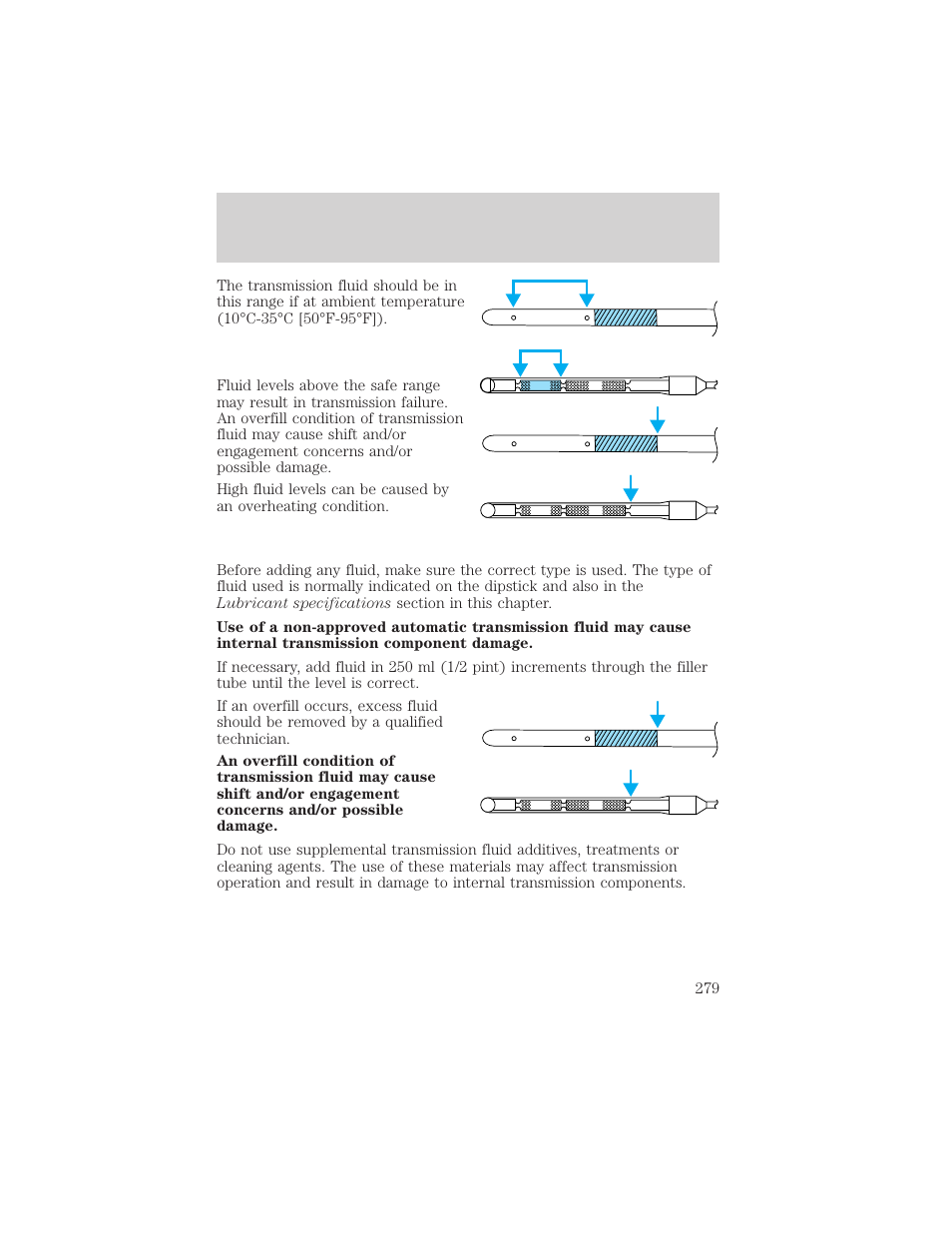 Maintenance and specifications | FORD 2002 F-150 v.3 User Manual | Page 279 / 312