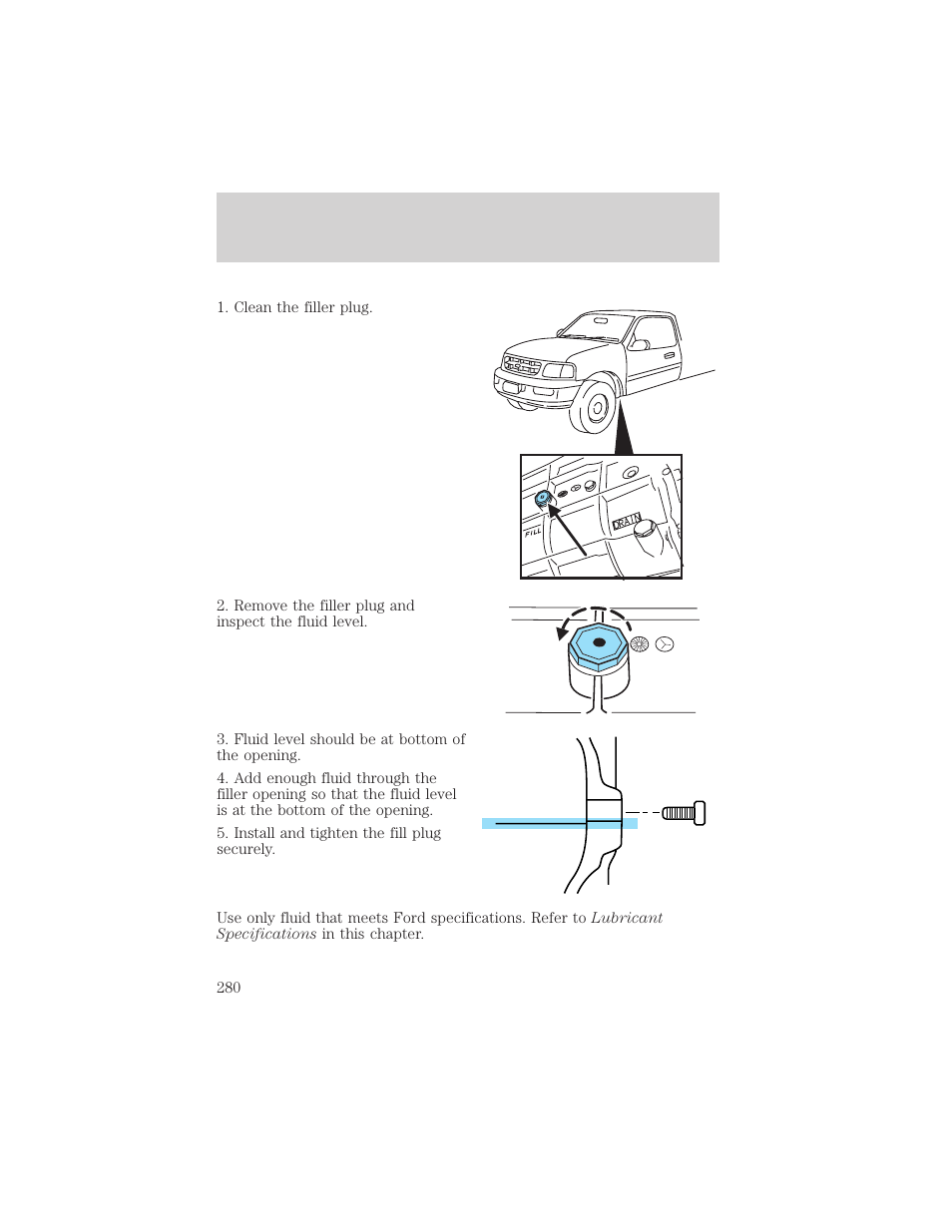 Maintenance and specifications | FORD 2002 F-150 v.3 User Manual | Page 280 / 312