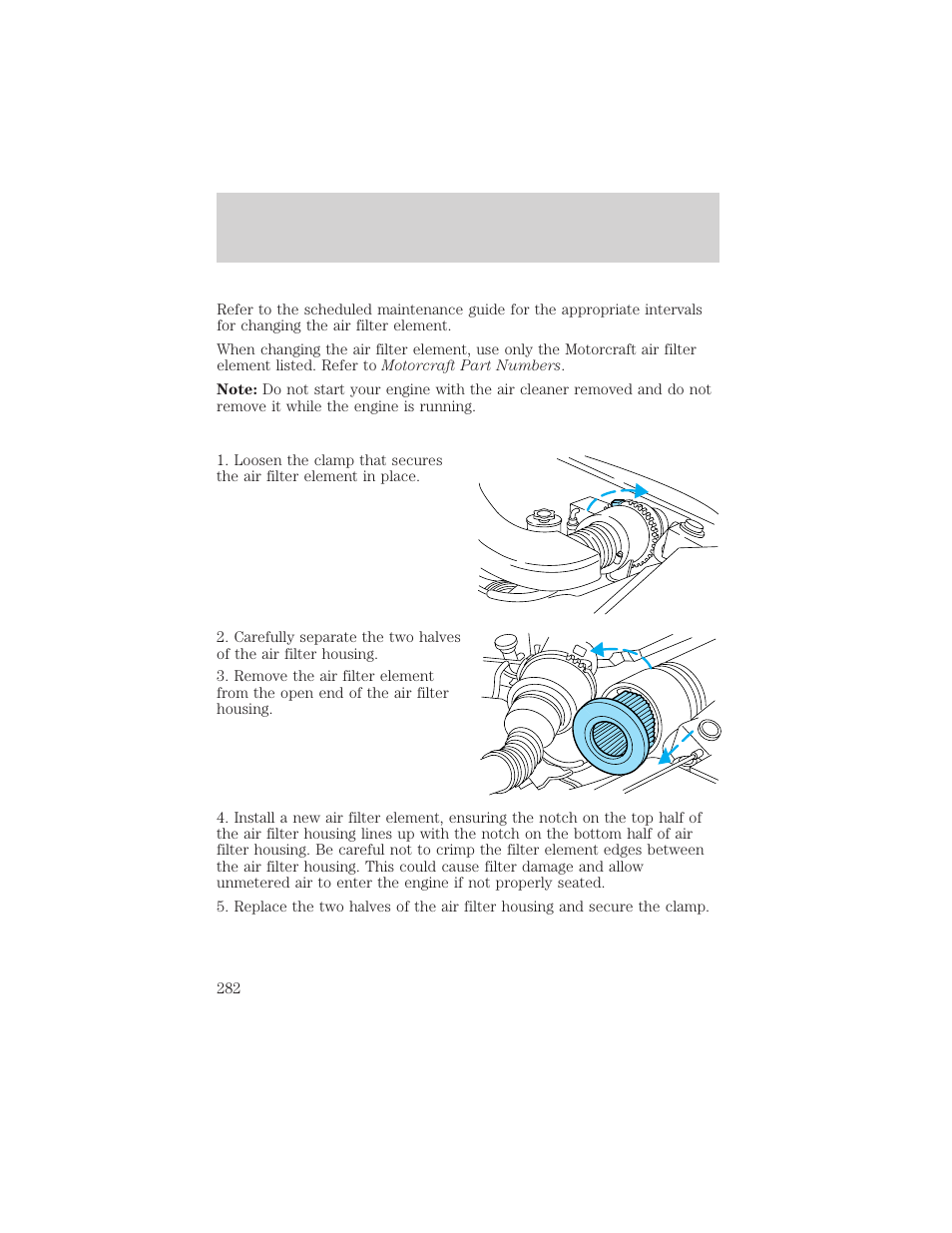 Maintenance and specifications | FORD 2002 F-150 v.3 User Manual | Page 282 / 312