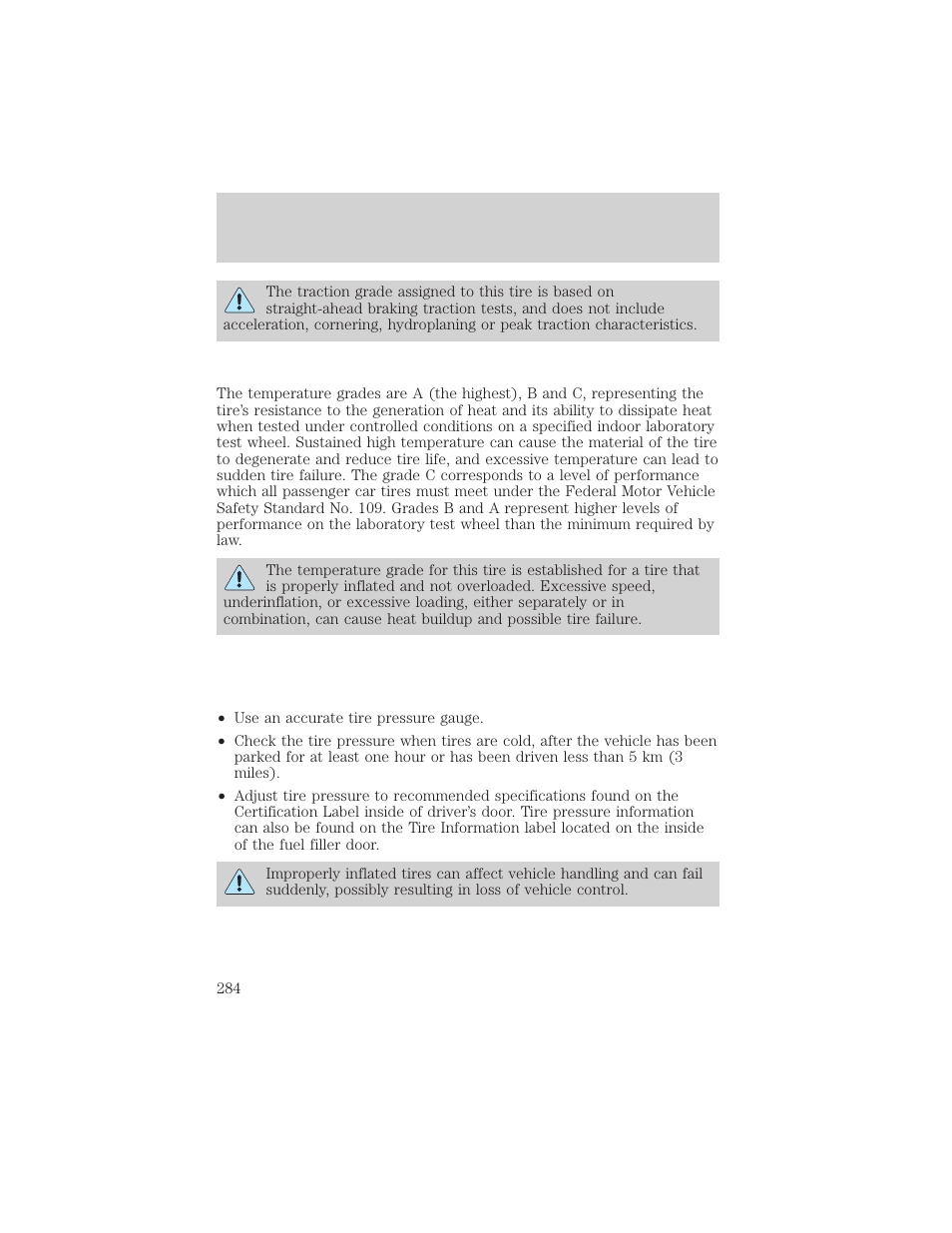 Maintenance and specifications | FORD 2002 F-150 v.3 User Manual | Page 284 / 312