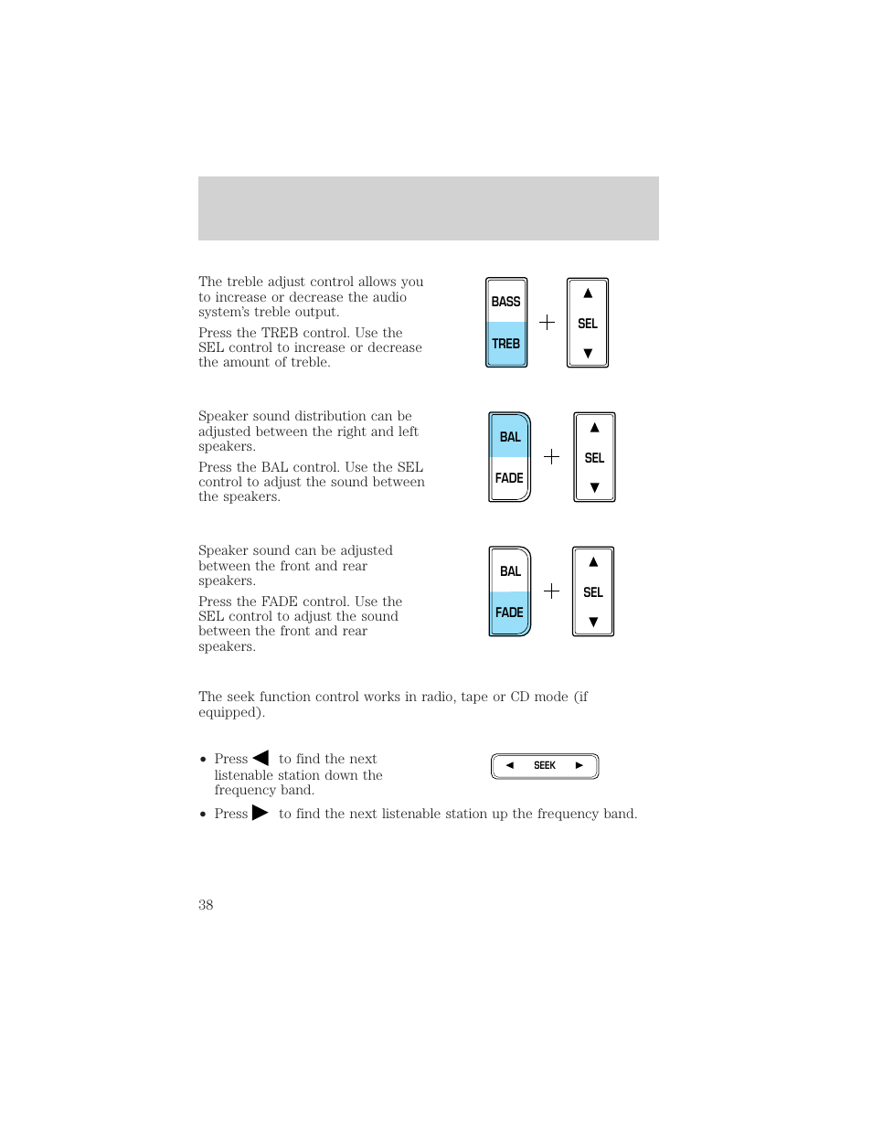 Entertainment systems | FORD 2002 F-150 v.3 User Manual | Page 38 / 312