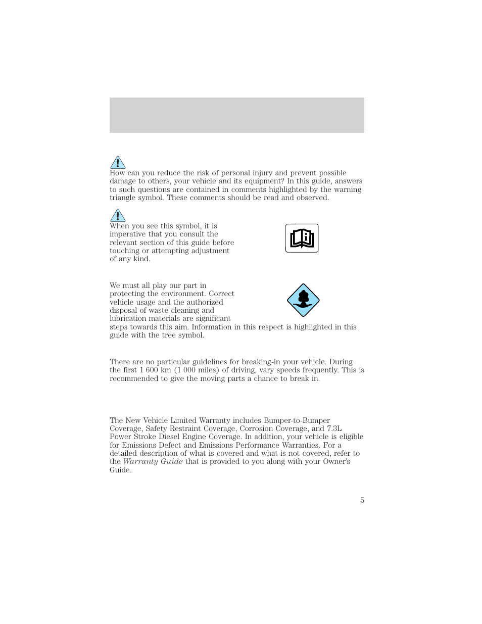 Introduction | FORD 2002 F-150 v.3 User Manual | Page 5 / 312