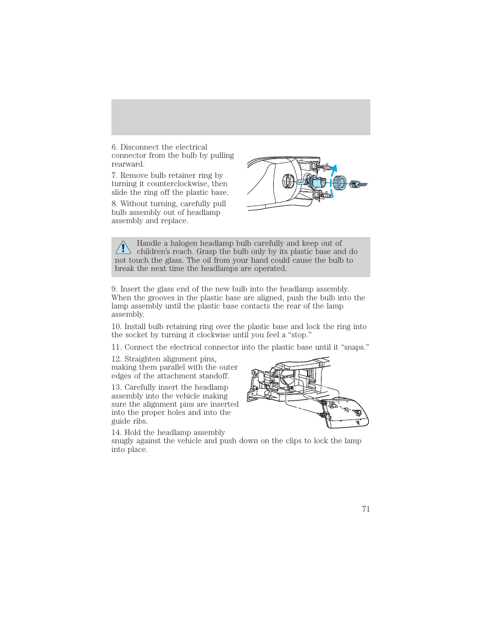 Lights | FORD 2002 F-150 v.3 User Manual | Page 71 / 312