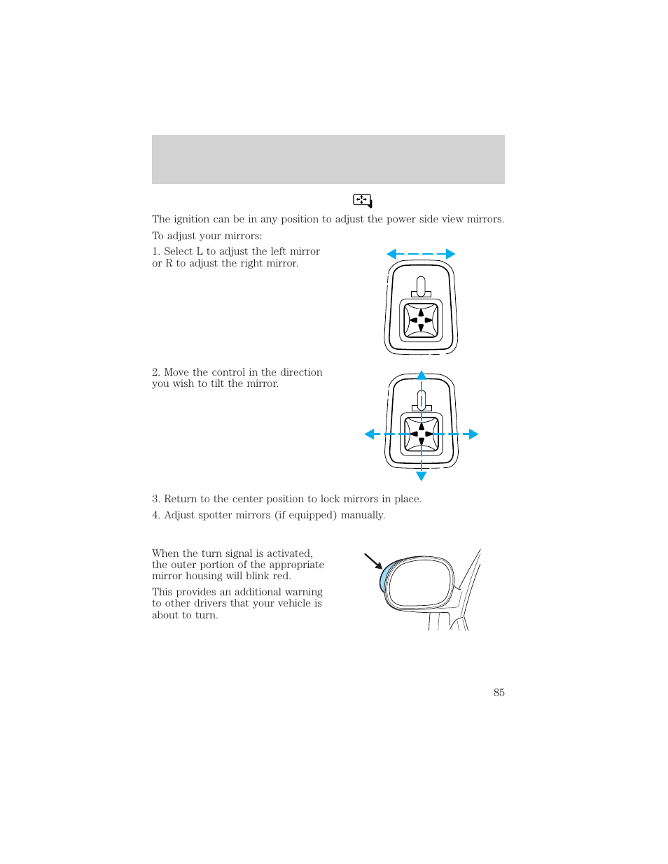 Driver controls | FORD 2002 F-150 v.3 User Manual | Page 85 / 312