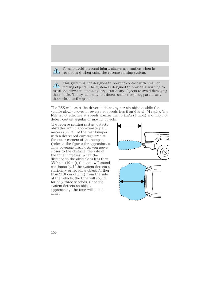 Driving | FORD 2002 F-550 v.1 User Manual | Page 156 / 320