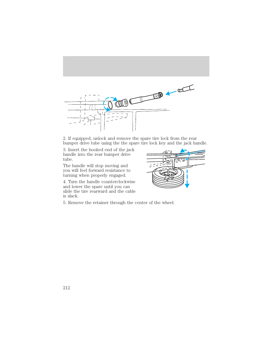 Roadside emergencies | FORD 2002 F-550 v.1 User Manual | Page 212 / 320