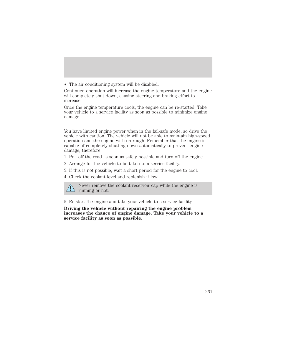 Maintenance and specifications | FORD 2002 F-550 v.1 User Manual | Page 261 / 320