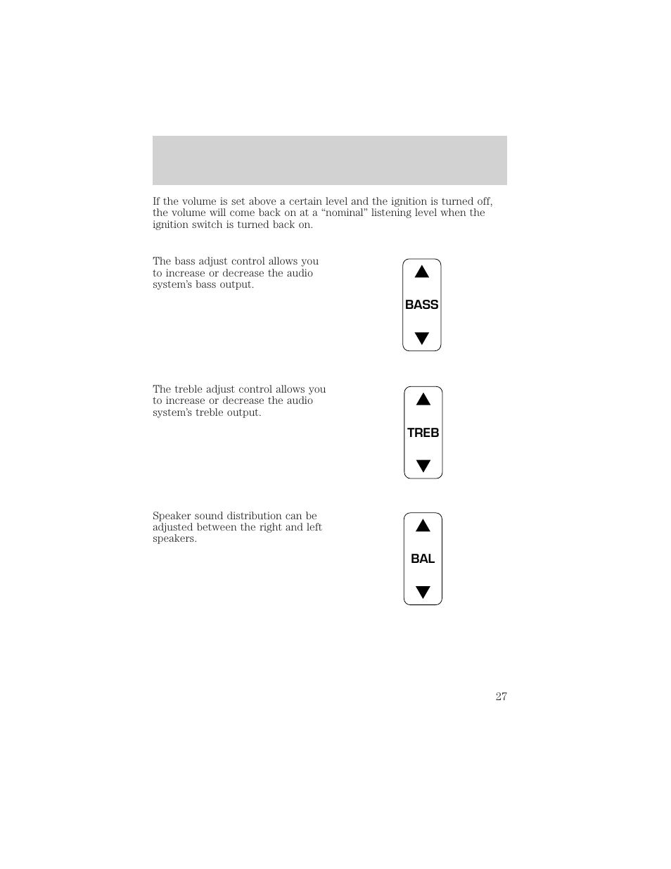 Entertainment systems | FORD 2002 F-550 v.1 User Manual | Page 27 / 320