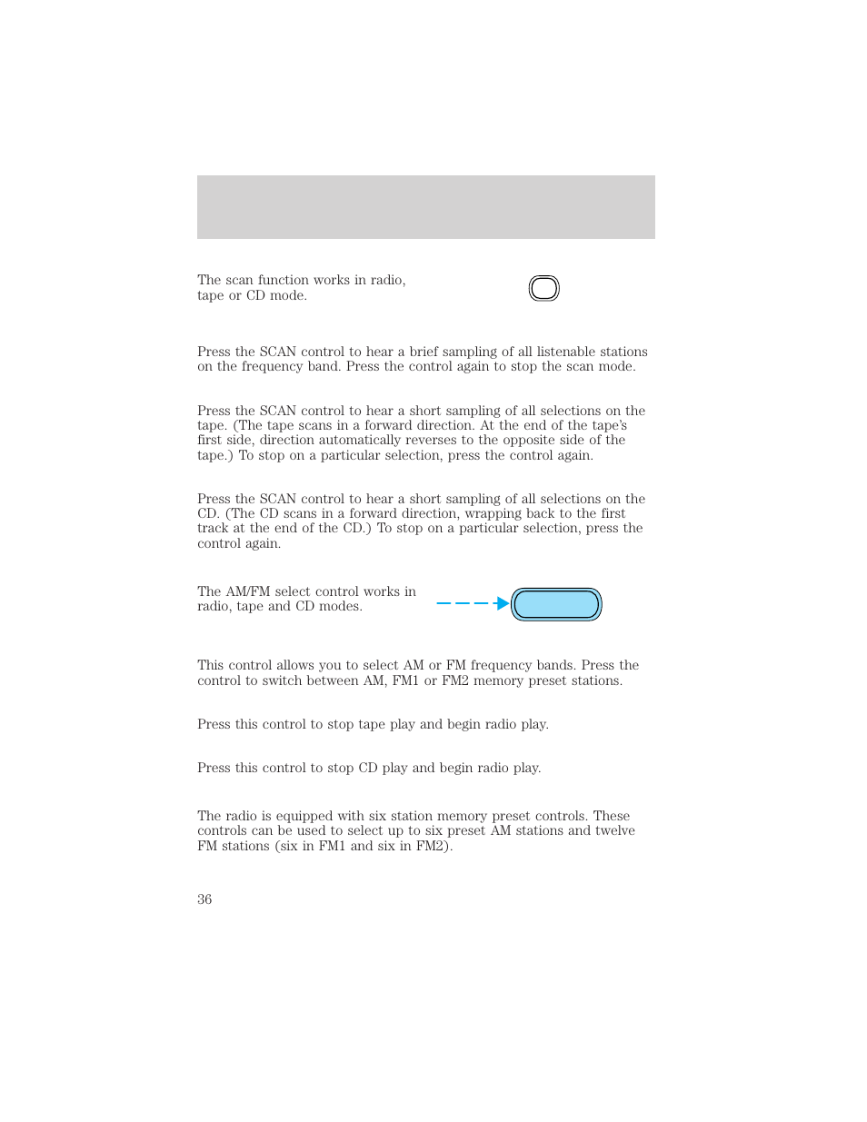 Entertainment systems | FORD 2002 F-550 v.1 User Manual | Page 36 / 320