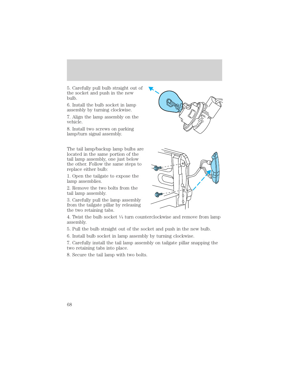 Lights | FORD 2002 F-550 v.1 User Manual | Page 68 / 320