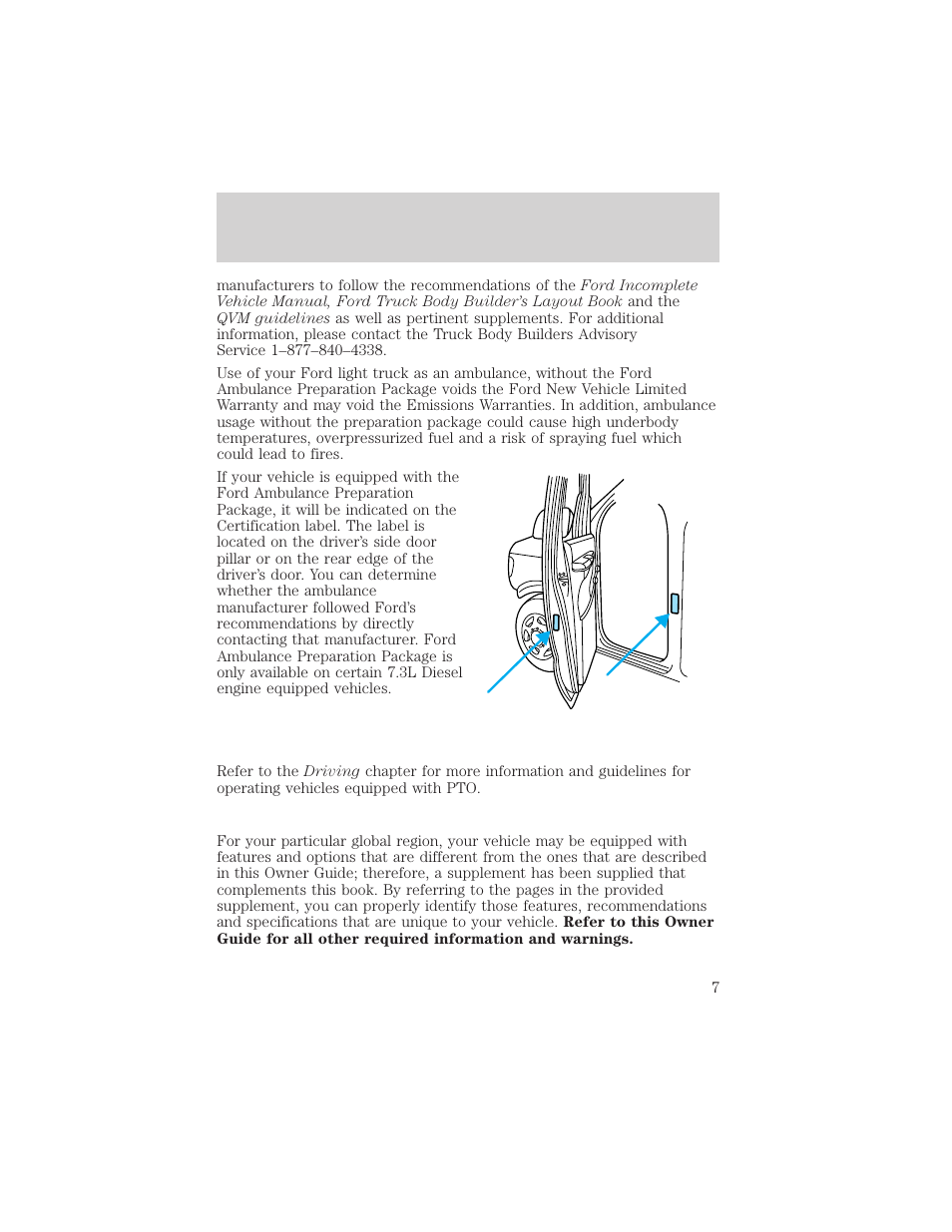 Introduction | FORD 2002 F-550 v.1 User Manual | Page 7 / 320