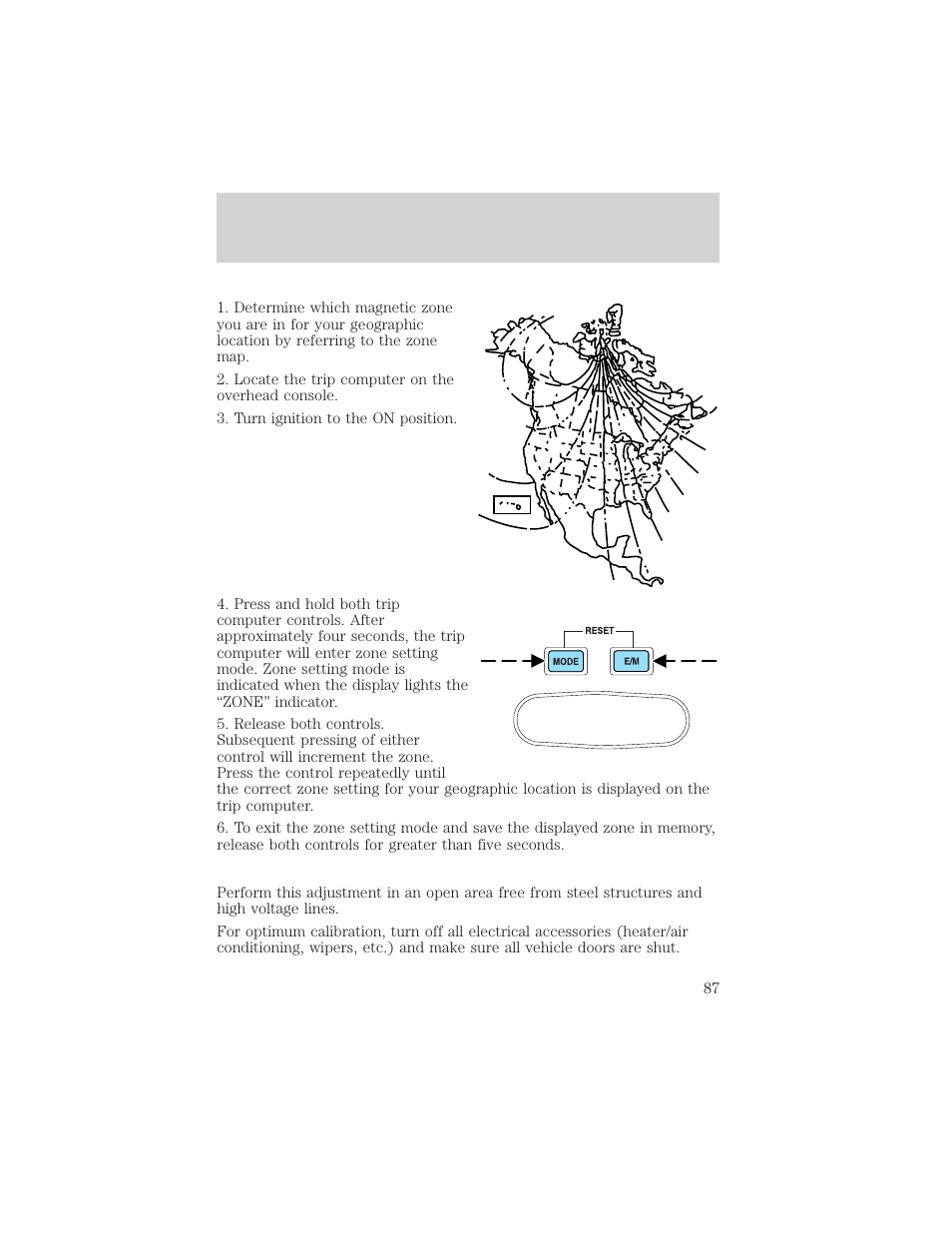 Driver controls | FORD 2002 F-550 v.1 User Manual | Page 87 / 320