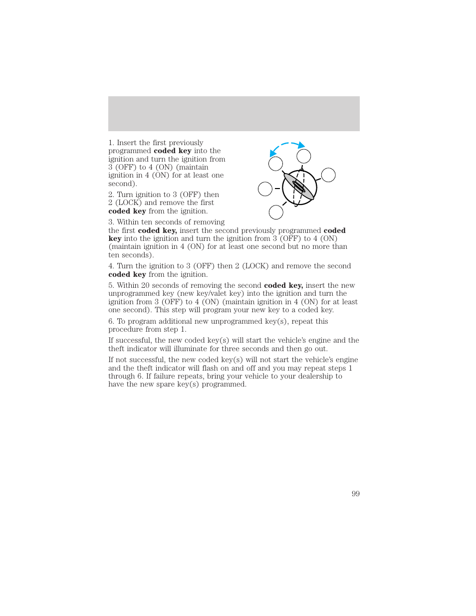 Locks and security | FORD 2002 F-550 v.1 User Manual | Page 99 / 320