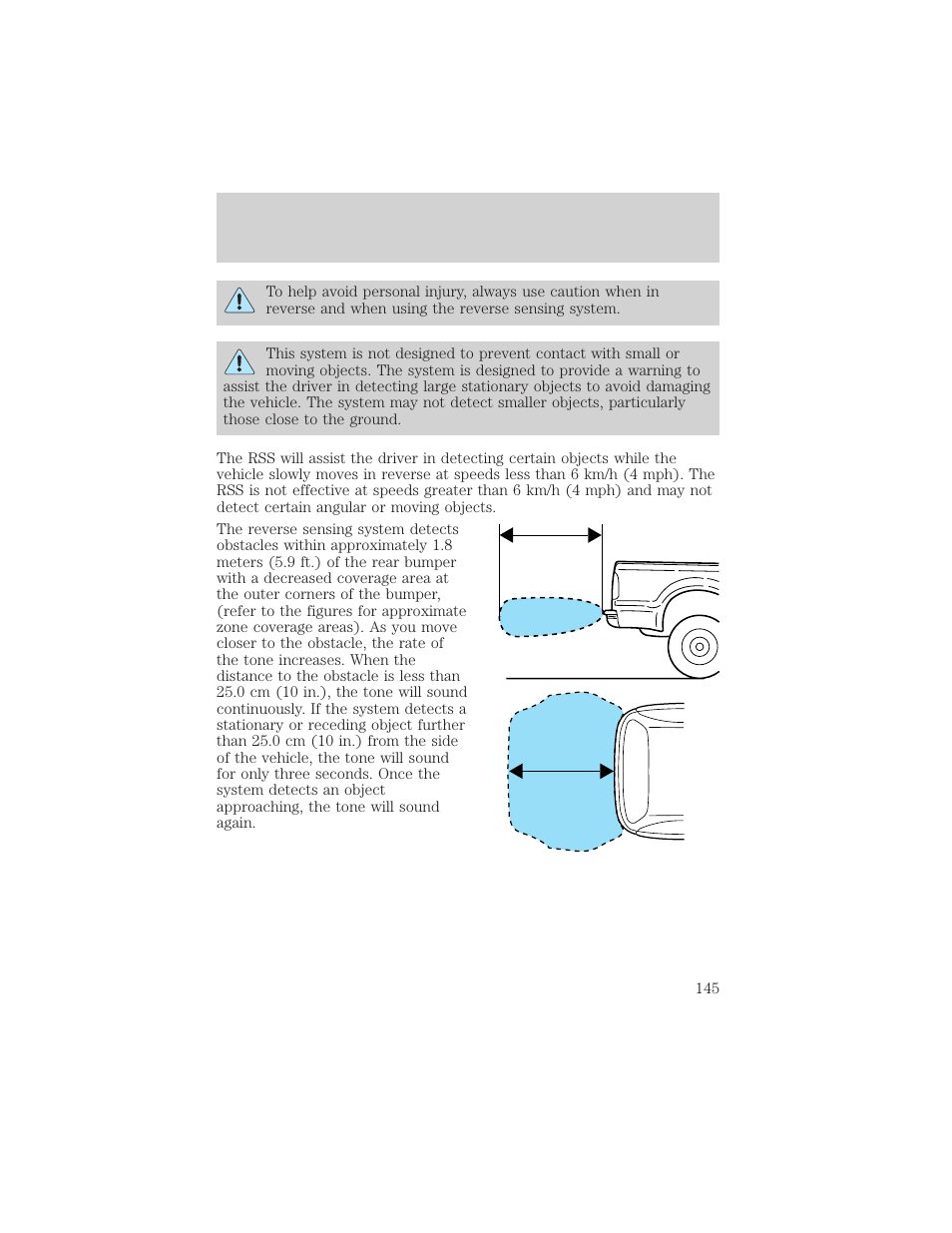Driving | FORD 2002 F-550 v.2 User Manual | Page 145 / 304
