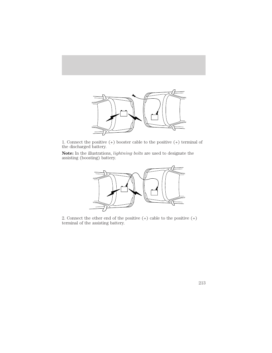 Roadside emergencies | FORD 2002 F-550 v.2 User Manual | Page 213 / 304