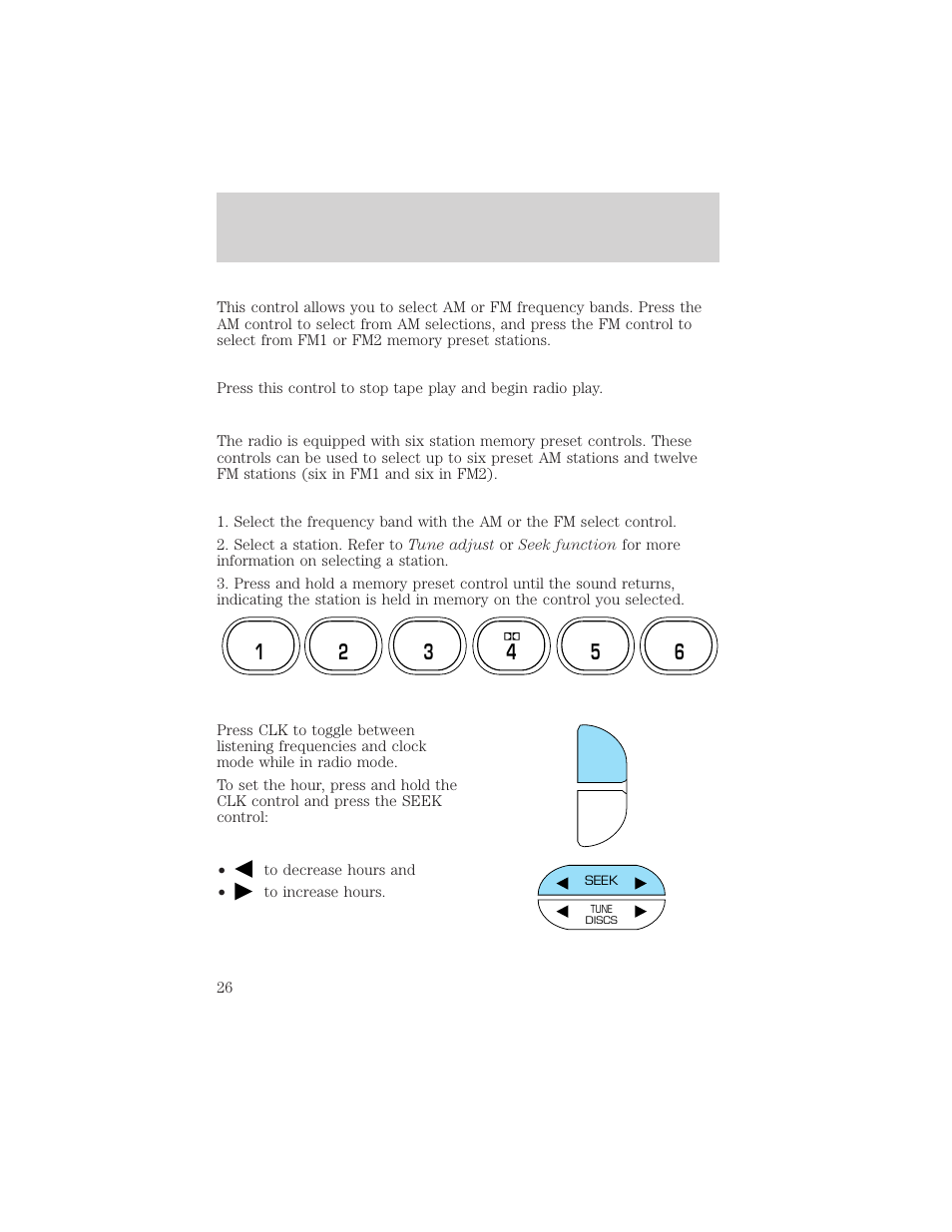 Entertainment systems | FORD 2002 F-550 v.2 User Manual | Page 26 / 304