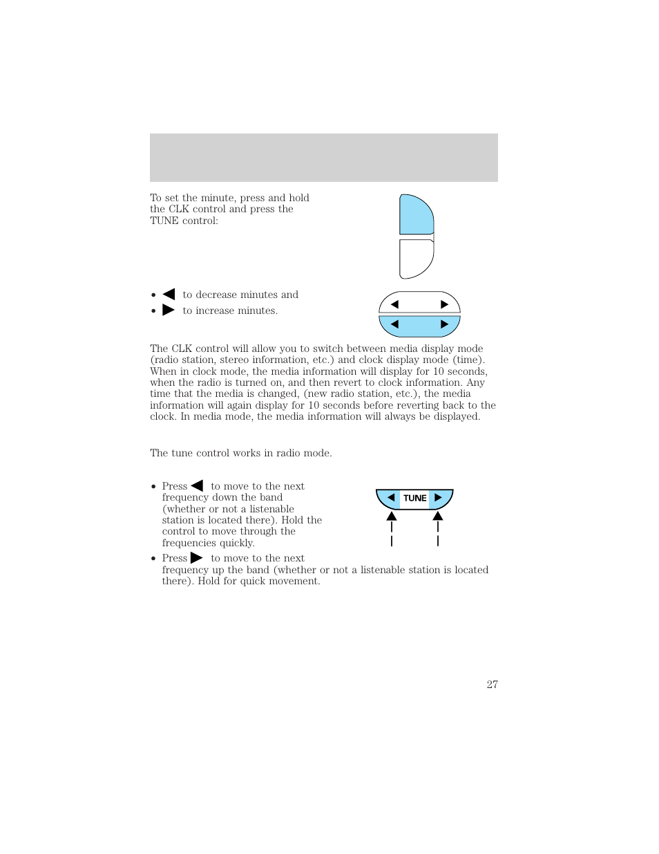 Entertainment systems, Tape ams | FORD 2002 F-550 v.2 User Manual | Page 27 / 304