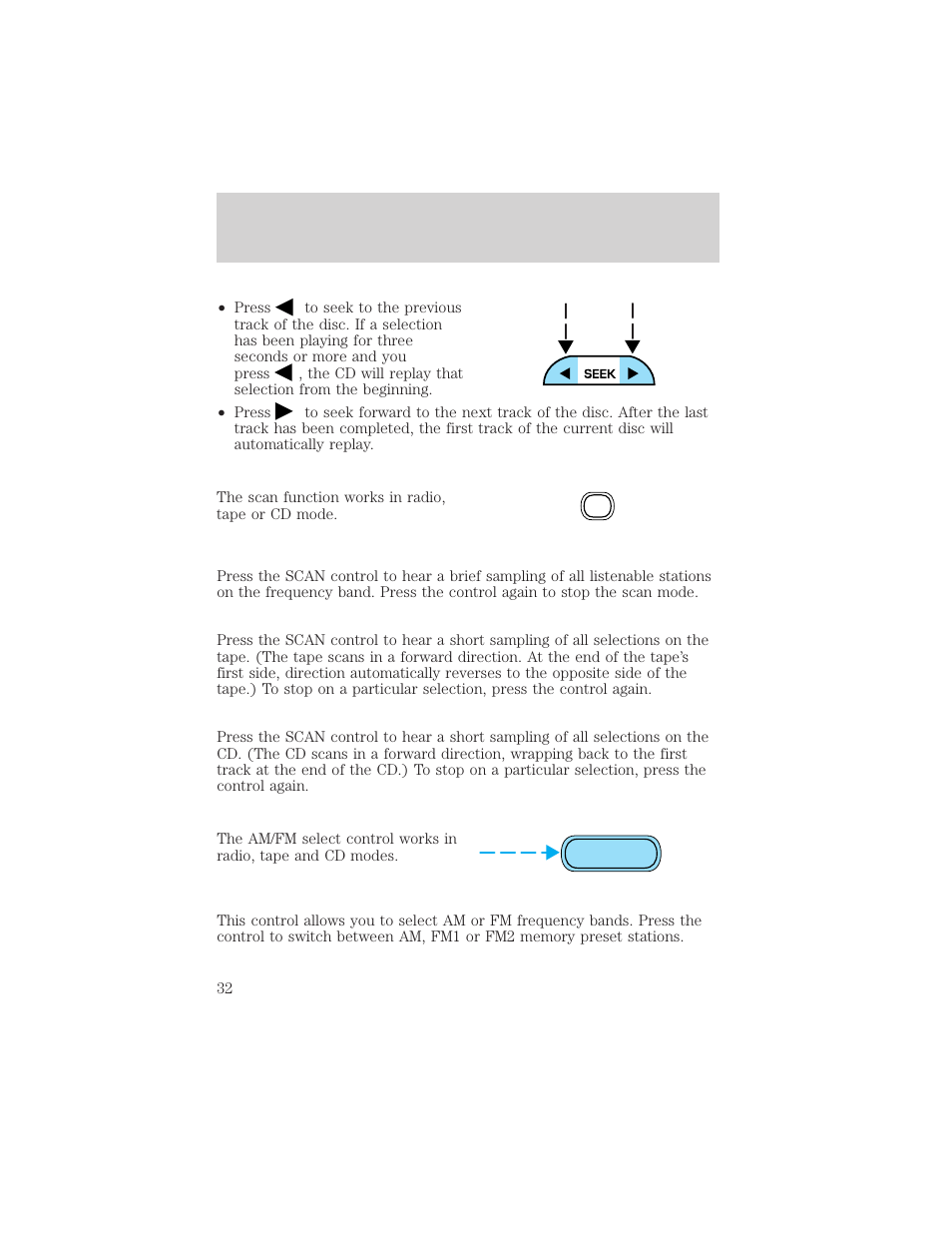 Entertainment systems | FORD 2002 F-550 v.2 User Manual | Page 32 / 304