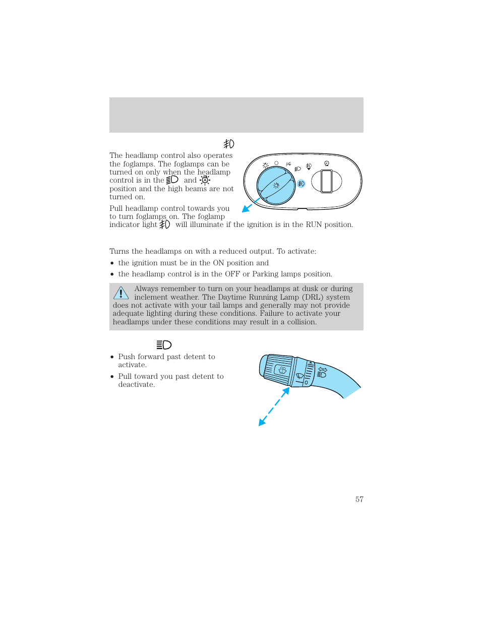 Lights | FORD 2002 F-550 v.2 User Manual | Page 57 / 304