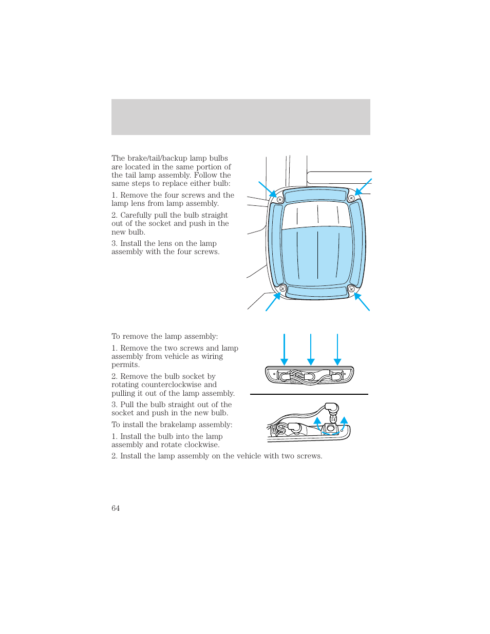 Lights | FORD 2002 F-550 v.2 User Manual | Page 64 / 304