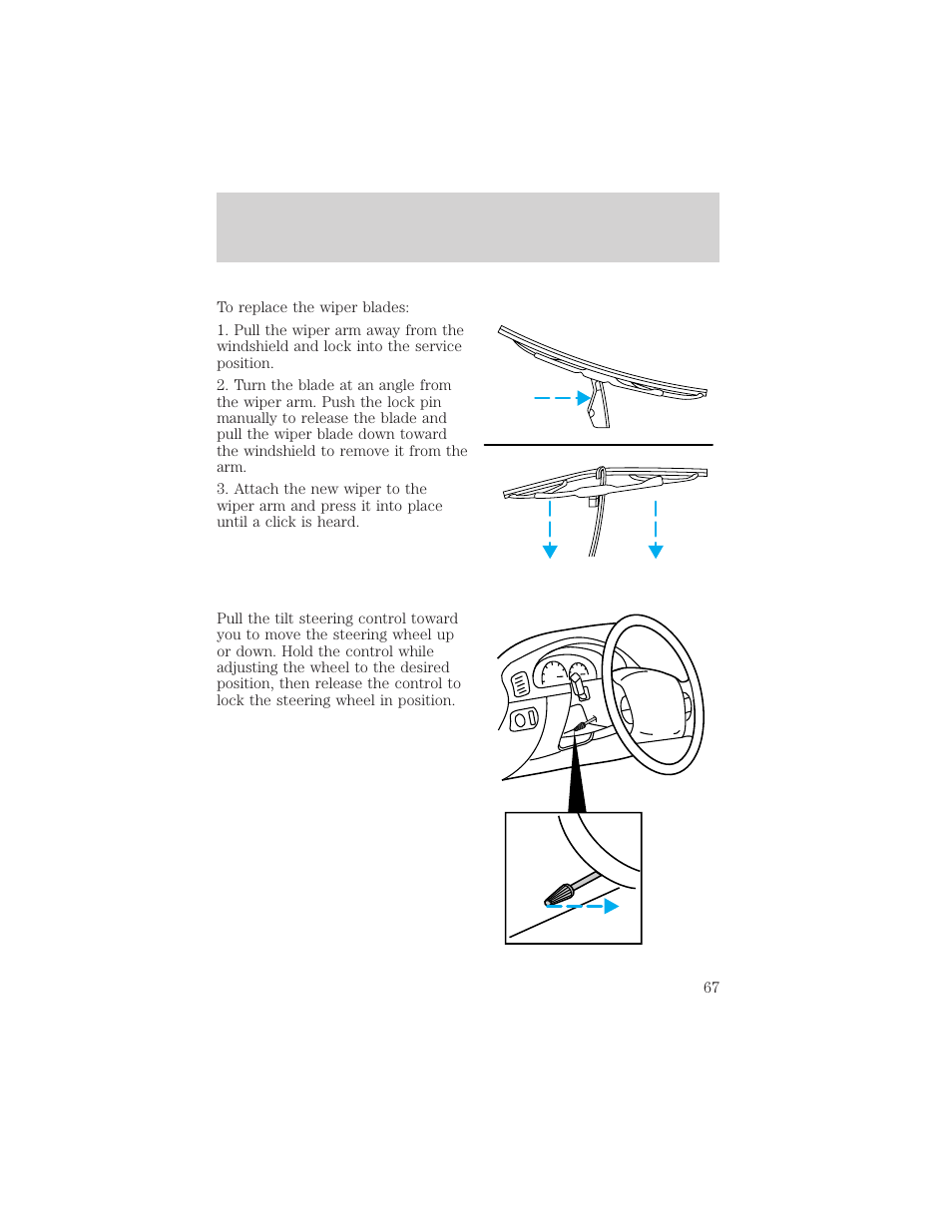 Driver controls | FORD 2002 F-550 v.2 User Manual | Page 67 / 304