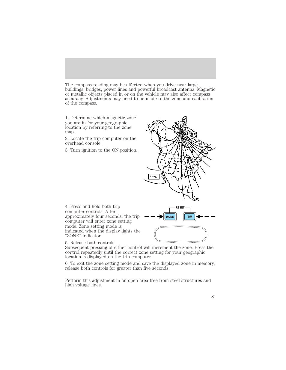 Driver controls | FORD 2002 F-550 v.2 User Manual | Page 81 / 304