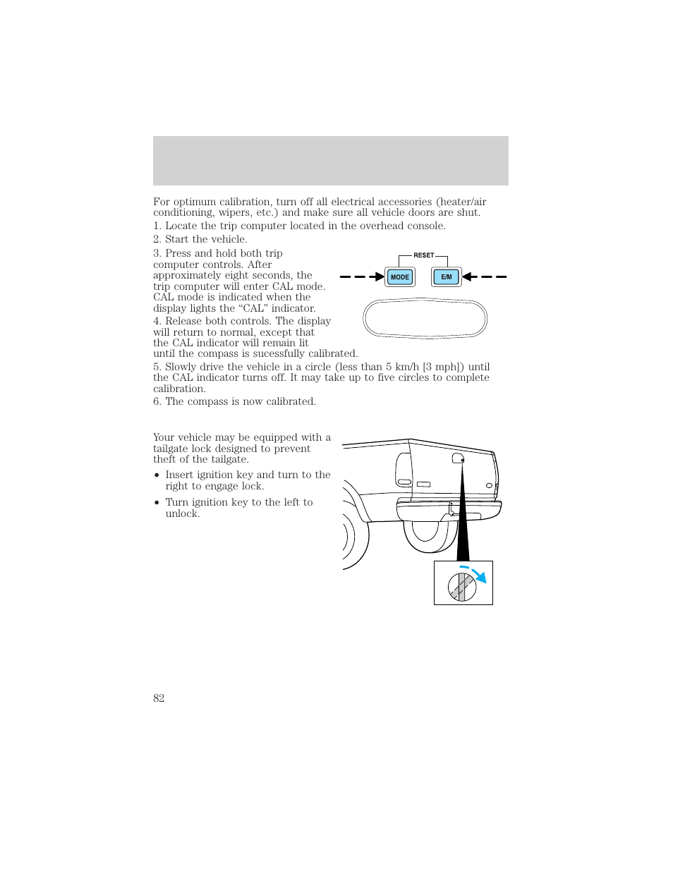 Driver controls | FORD 2002 F-550 v.2 User Manual | Page 82 / 304